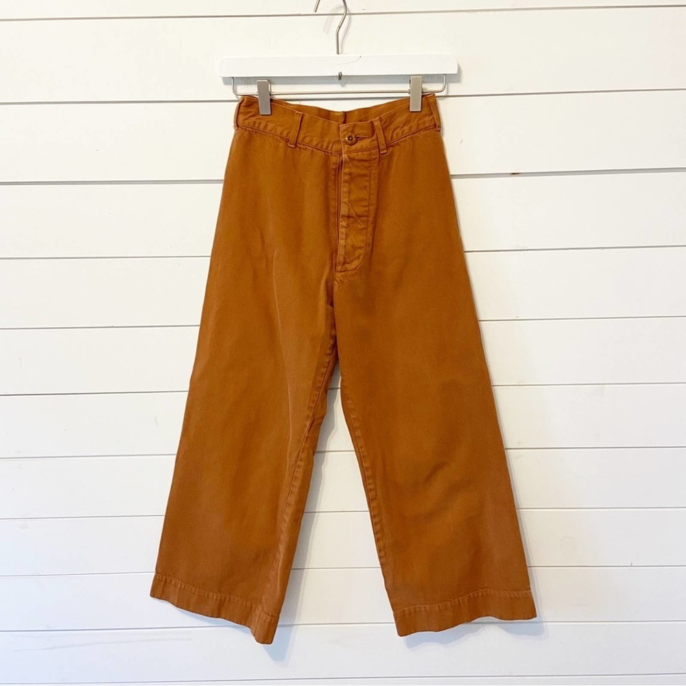 The Great. | High Rise Wide Leg Cropped Pants Size 25